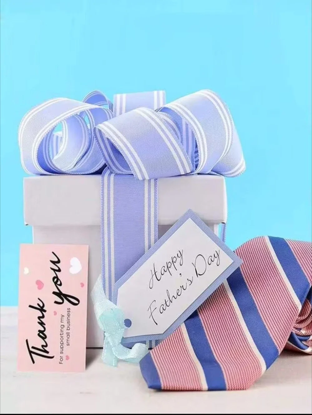 25 Pink Thank You Card For Supporting My Small Business